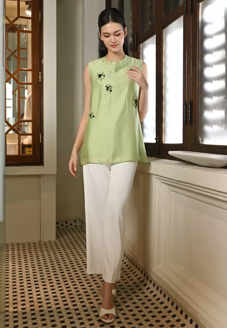 Round Neck Floral Shirt