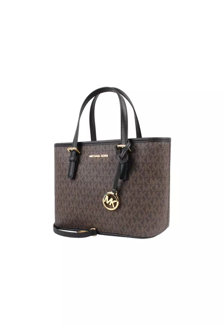 Dark brown michael kors purse outlet
