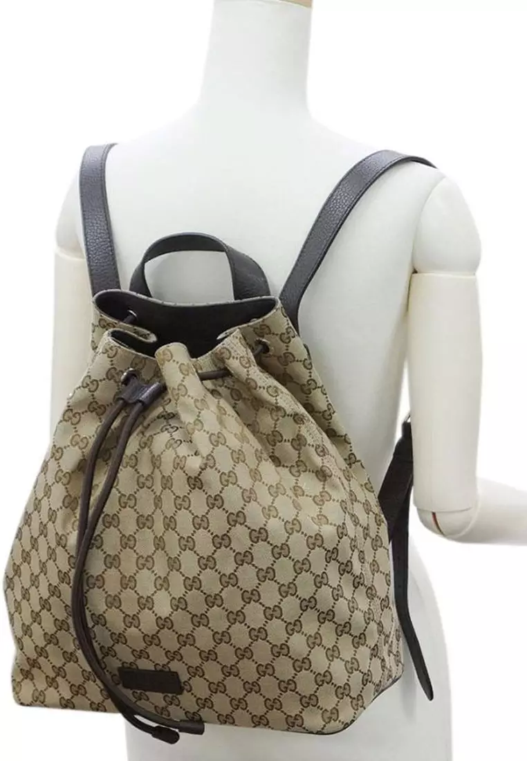 Gucci drawstring outlet backpack