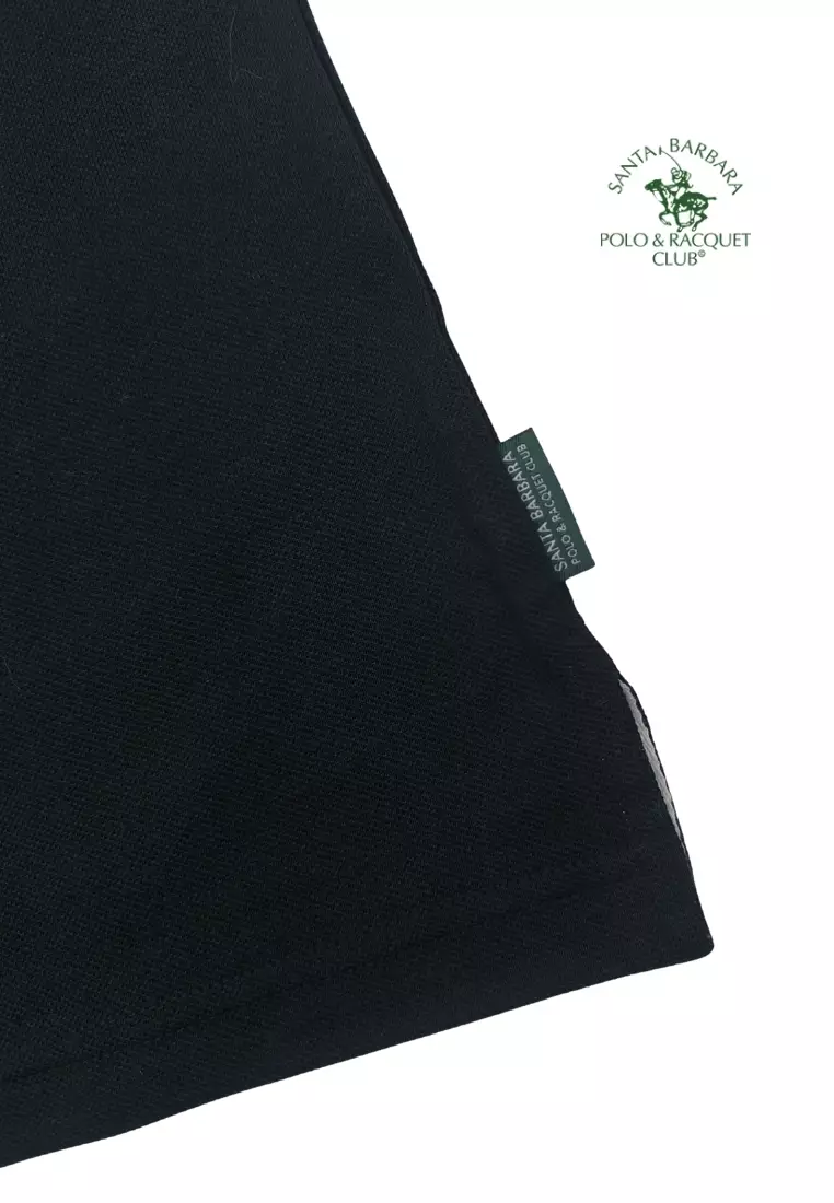Knits Pique Ptees Plain With Logo - Black