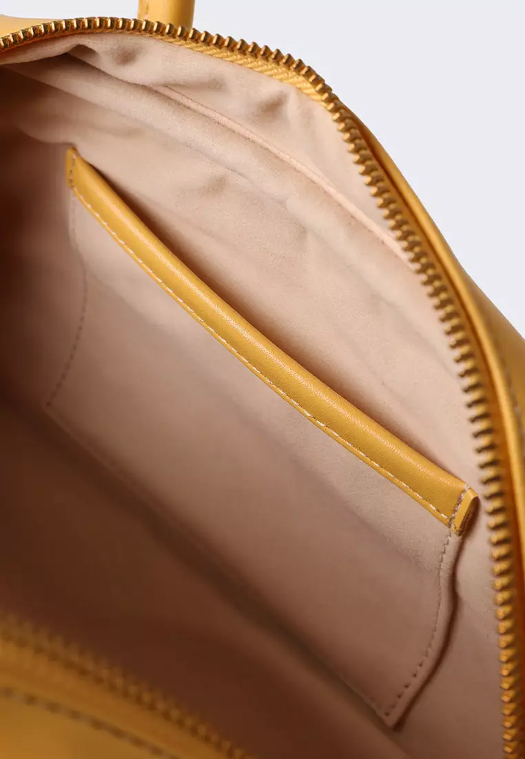 Ria Miranda Honey Gold Sella Quilted Bag