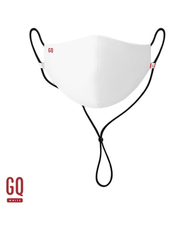 GQ Apparel white GQ Reusable Face Mask 64B10ES2EE12F3GS_1