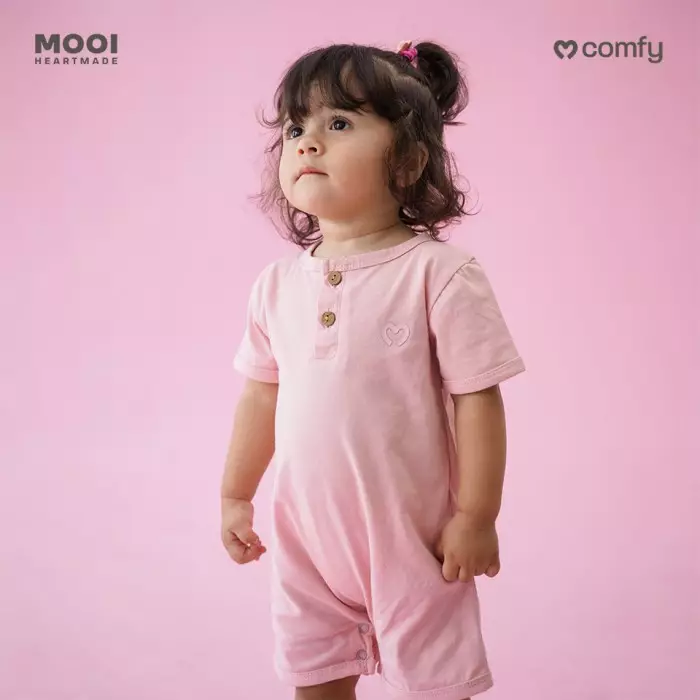 Mooi Jumper Bayi Comfy Baby Basic Romper - Sage Green