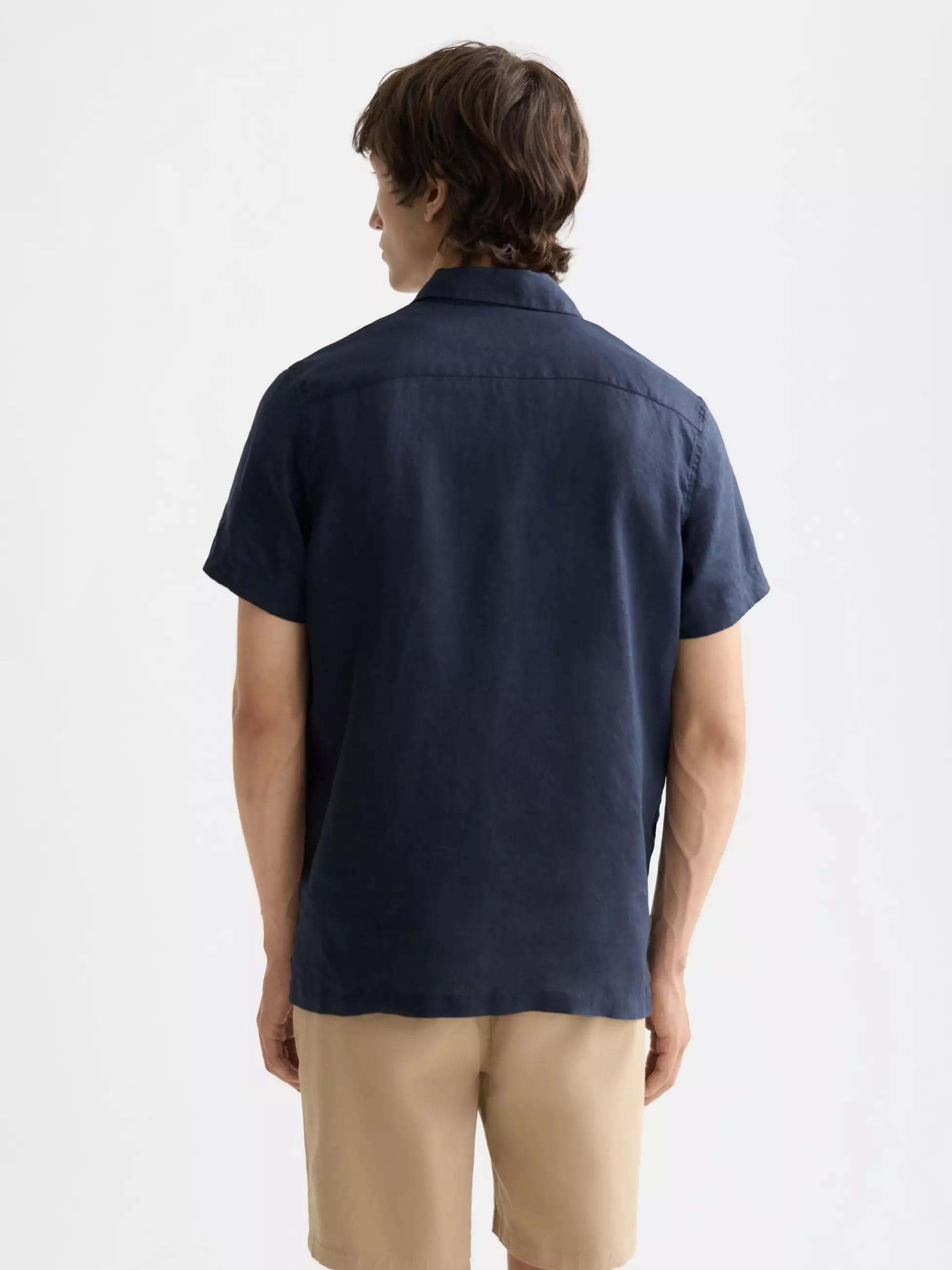 SCOTCH & SODA Core Linen Shirt - SCD180572401