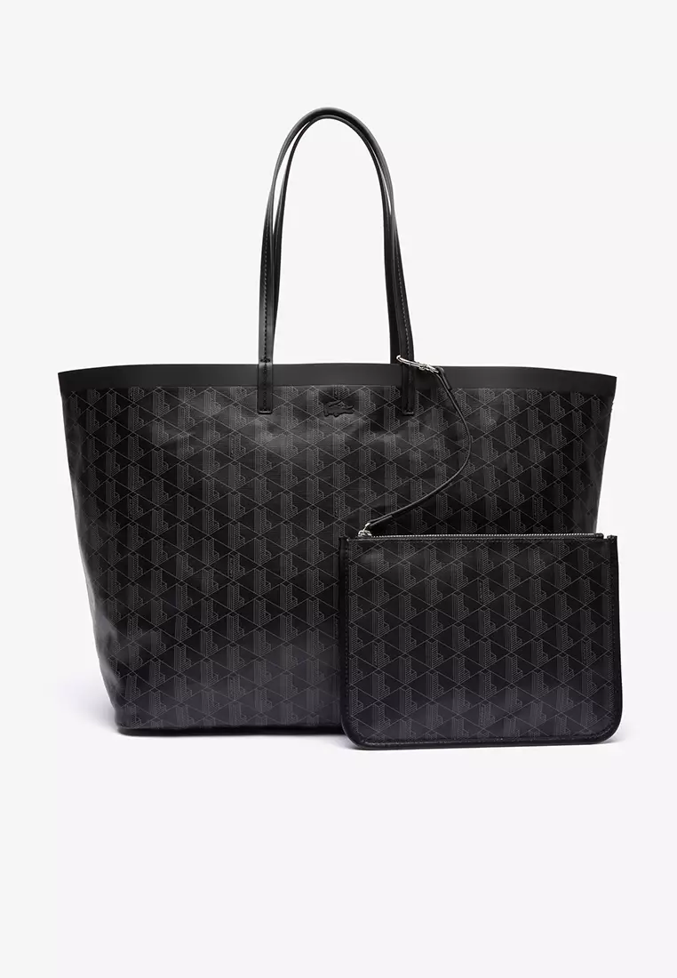 Buy Lacoste Zely Coated Canvas Large Tote 2024 Online | ZALORA Philippines