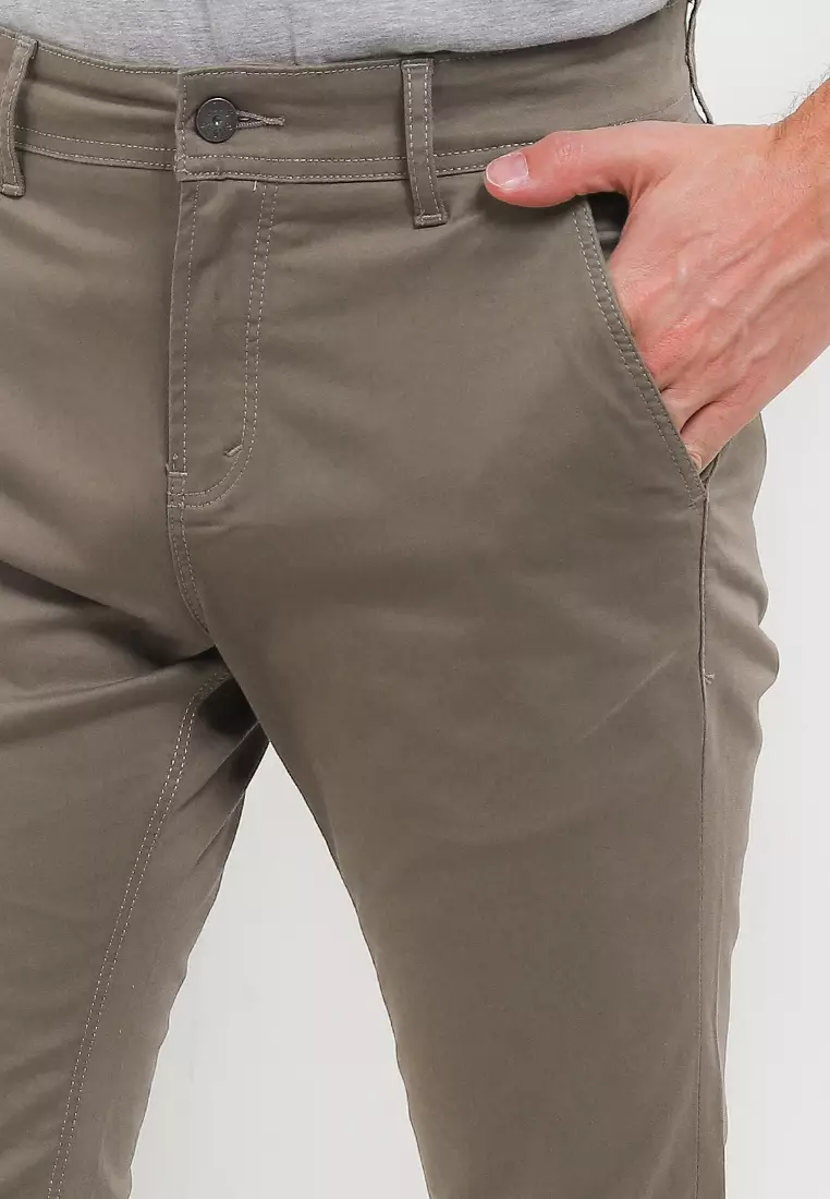 Slim Stretch Fit Chino Pants HSS010OL