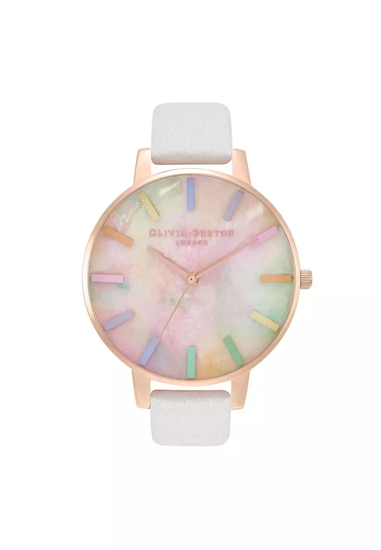 Buy Olivia Burton Olivia Burton Rainbow Mop Blush Women s Watch