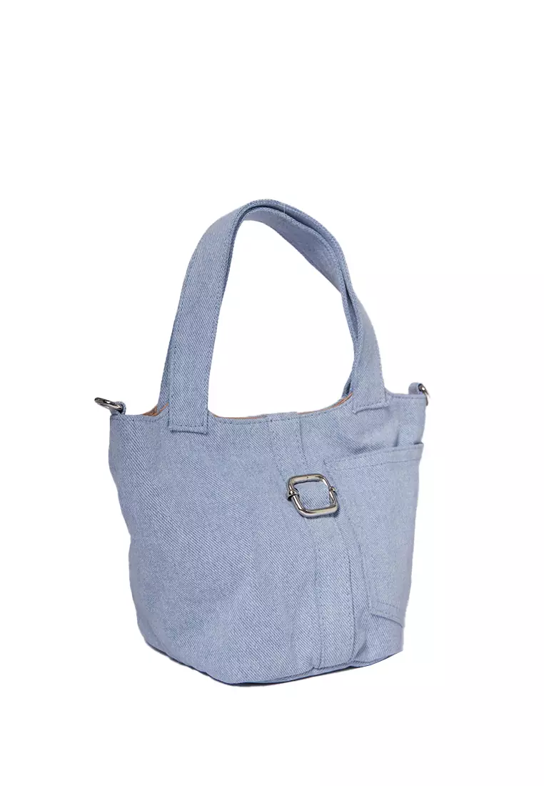 Denim Blue Shoulder Bag