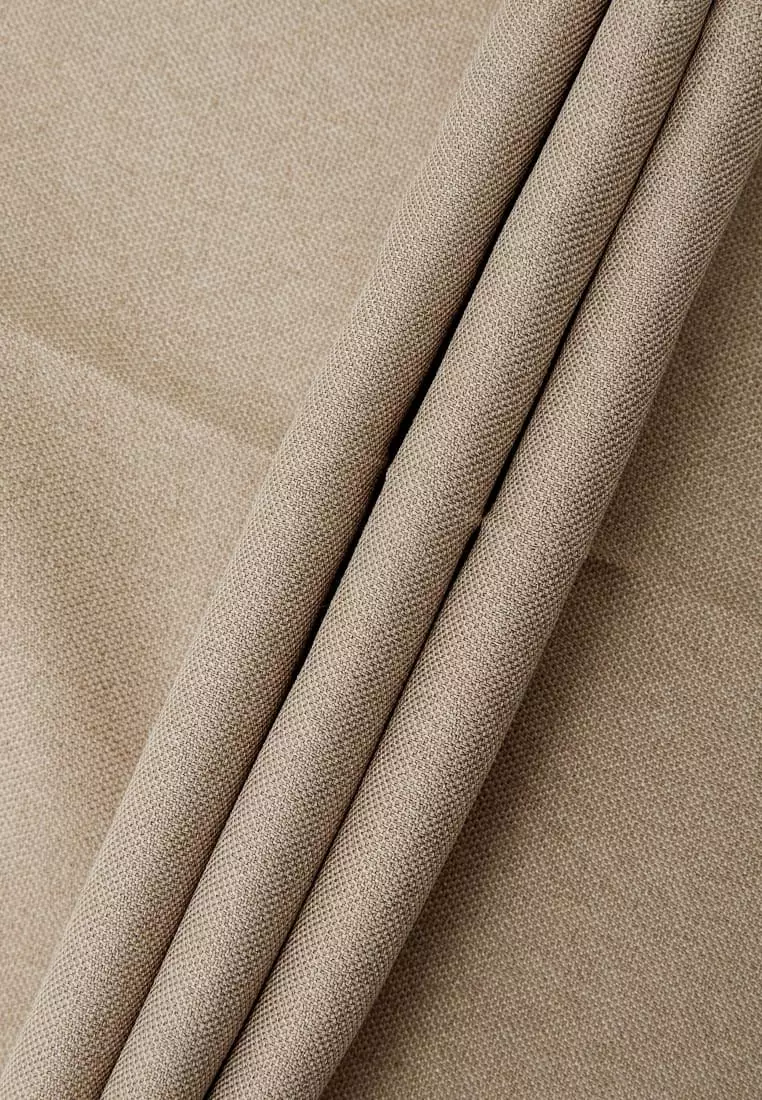 G2000 Teflon Smart Fit Twill Suit Pants with Elastic Waist Band