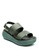 Twenty Eight Shoes green Platform Leather Casual Sandals QB183-31 C456DSHF27B799GS_2