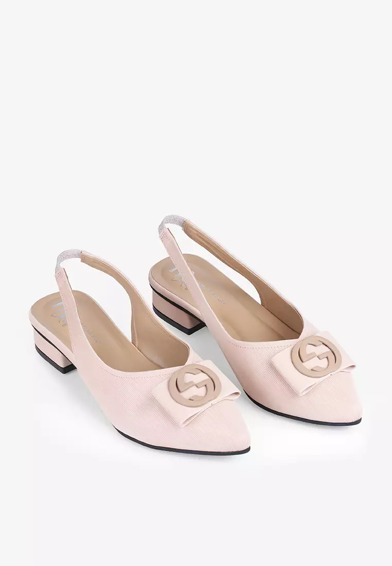 Flat Shoes Sling Ankle Wanita L.Jovita 01
