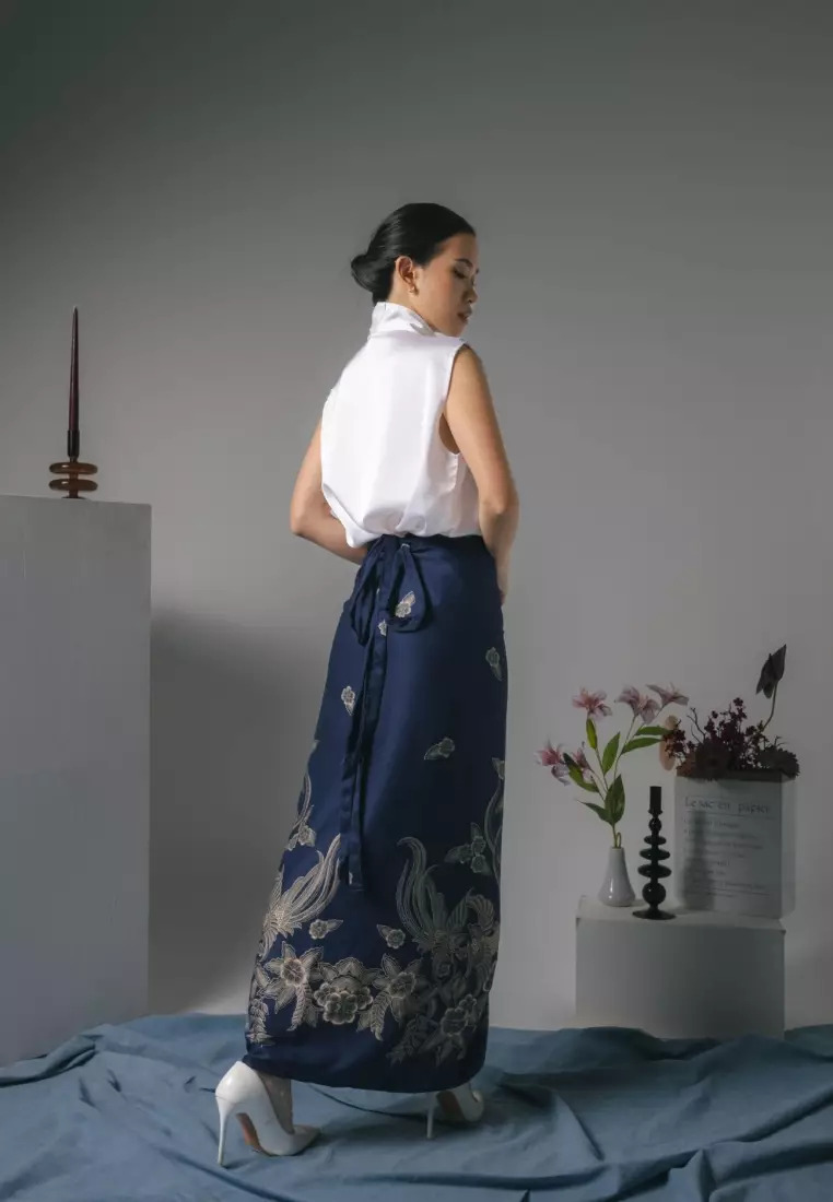 Rok serut batik safira