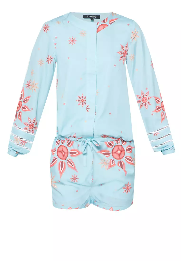 Long Sleeve Jumpsuit With Truntum