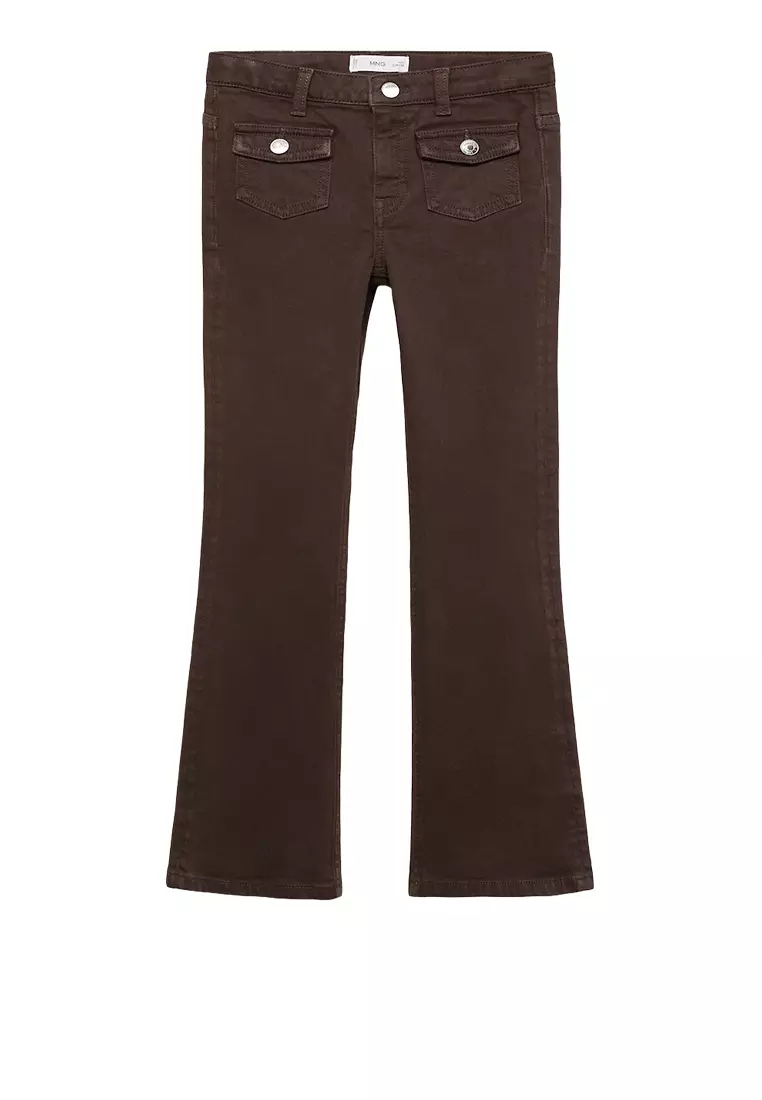 Flared Jeans with Pocket