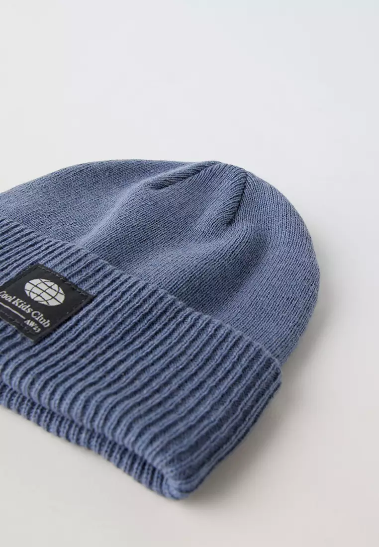 ZARA Patch Embroidery Beanie 2025 | Buy ZARA Online | ZALORA