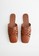 Violeta by MANGO brown Squared Toe Leather Shoes E5739SHB60E7DDGS_4