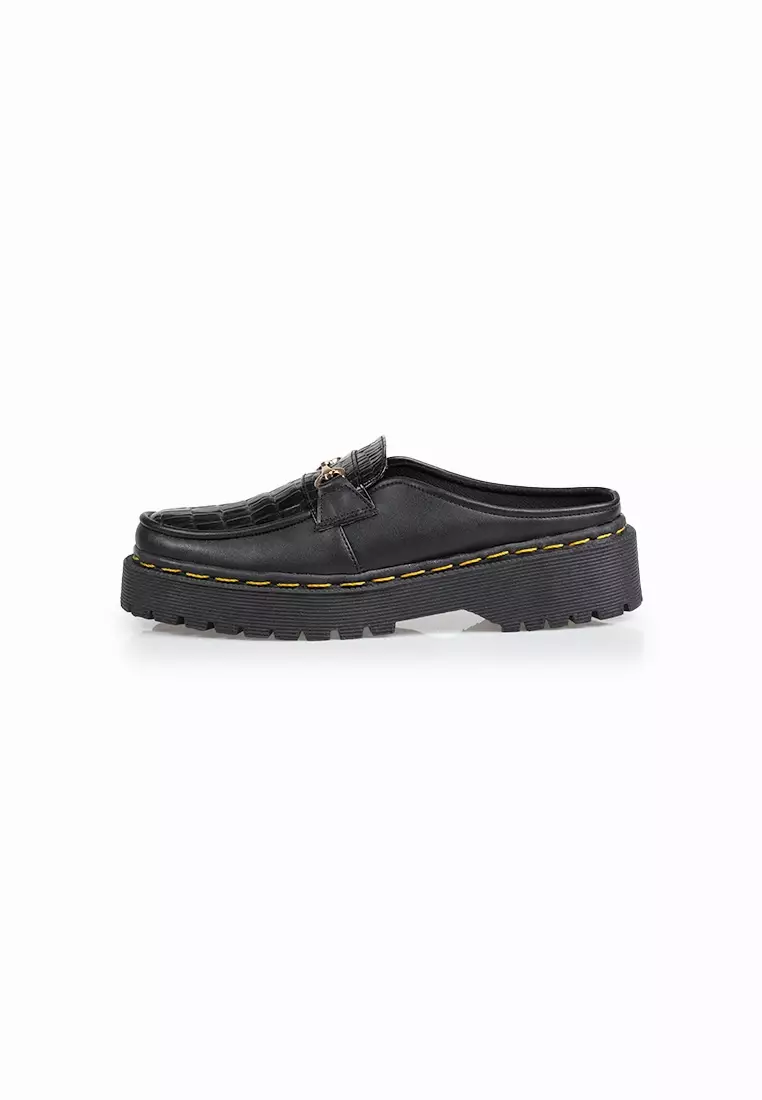SEIS Lexi Loafers Mules Wanita - BLACK