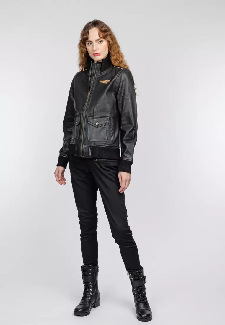 120th Anniversary Bomber Leather Jacket