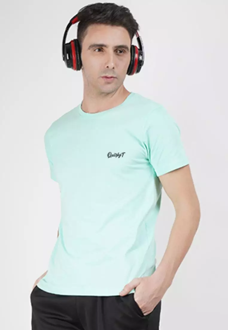 Unicorn Mint Cotton Short Sleeve Essential T-Shirt