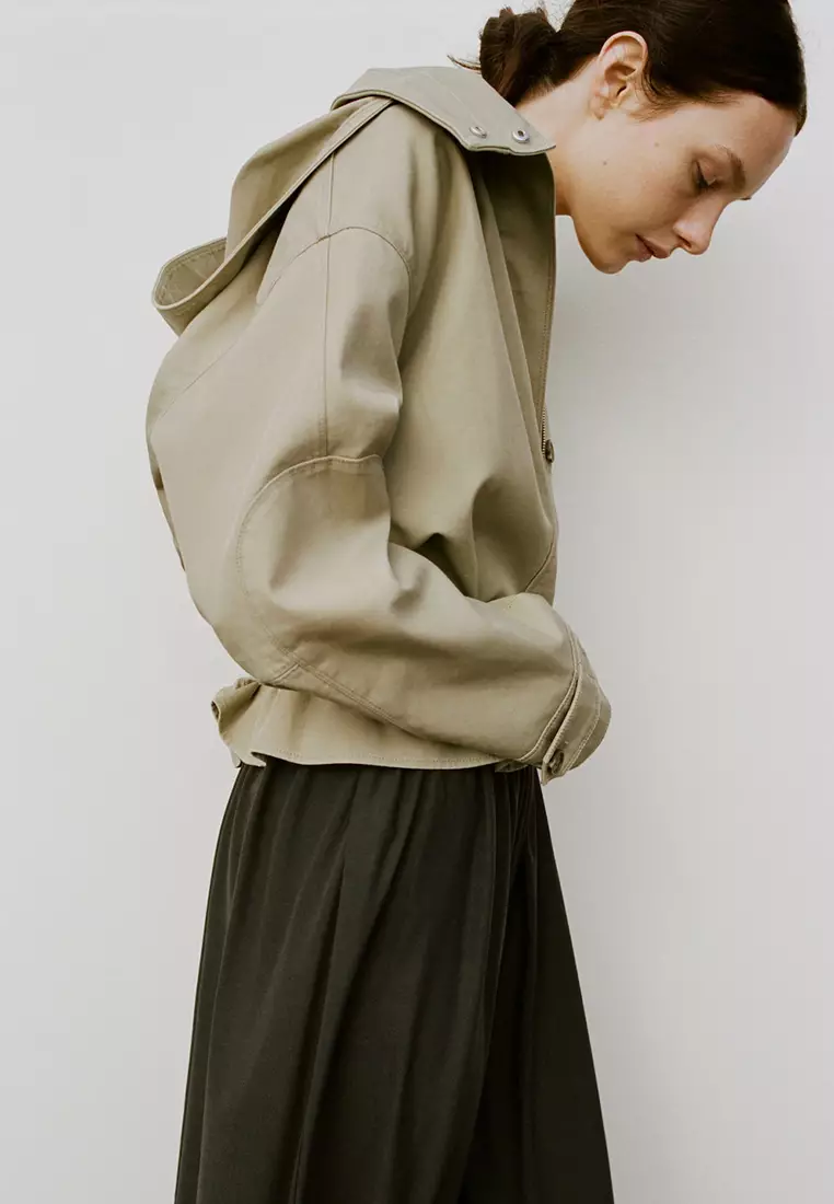 Mid-Rise Harem Pants