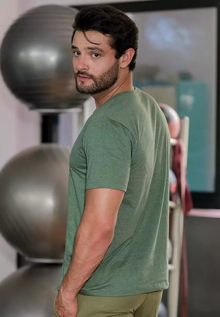 FITWEAR - GRIFFIN BASIC MEN T-SHIRT S/S - FRESH GREEN