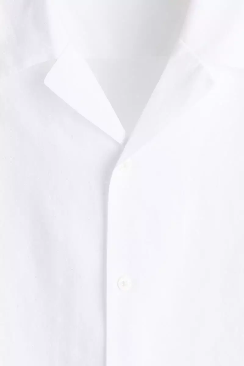 Relaxed Fit Linen-blend resort shirt