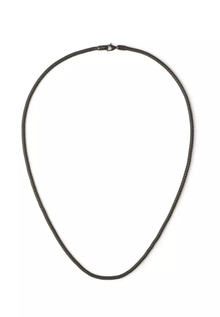 Tide Mesh Necklace Silver 2.8 | DW