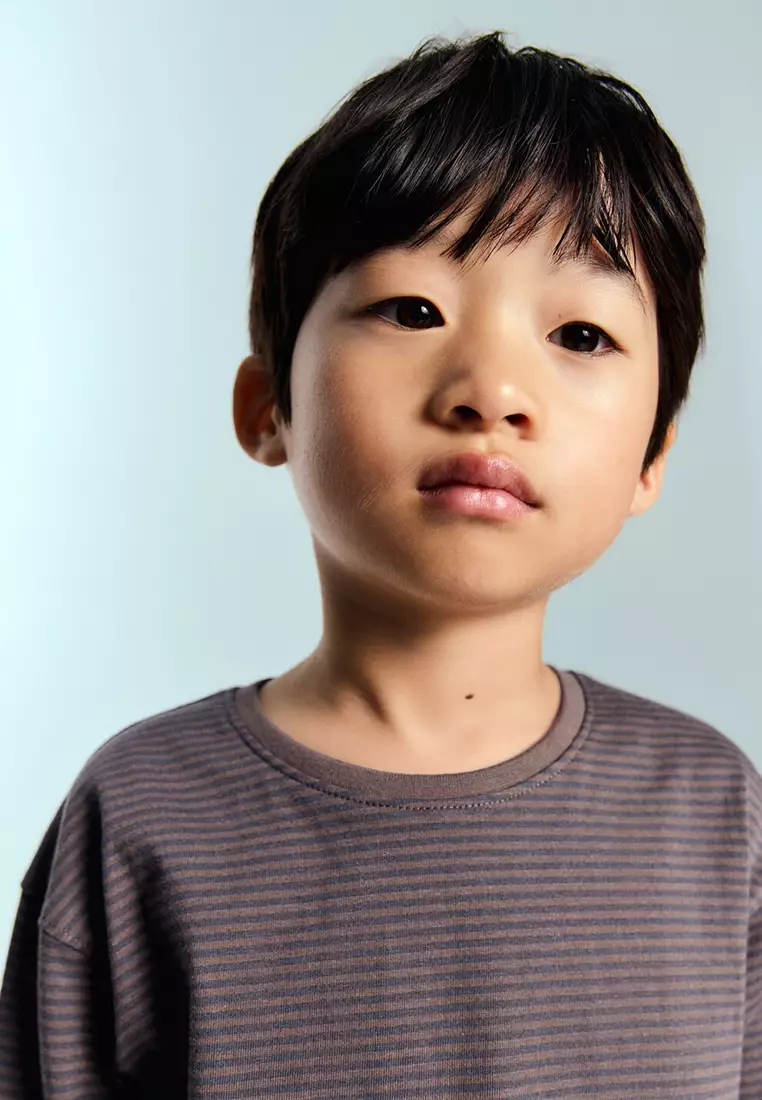 Striped Cotton T-Shirt