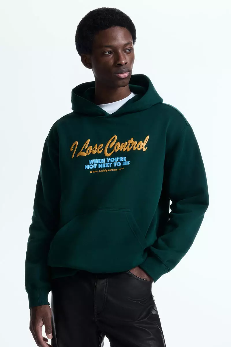 Loose Fit Printed hoodie