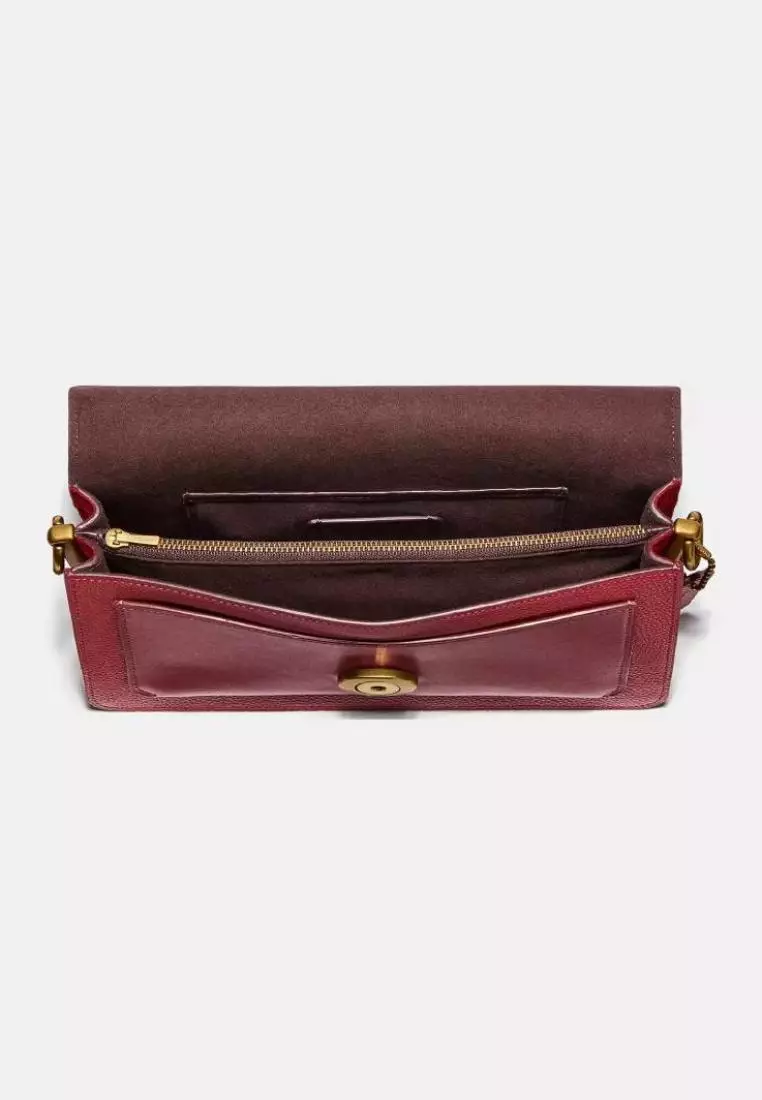 Coach Tabby Shoulder Bag 26 Deep Red