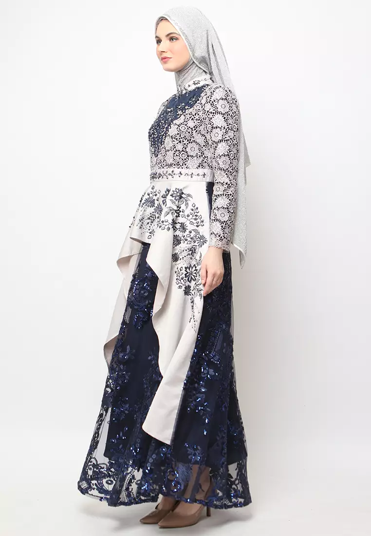 Bibiq Gamis Brokat Sequin