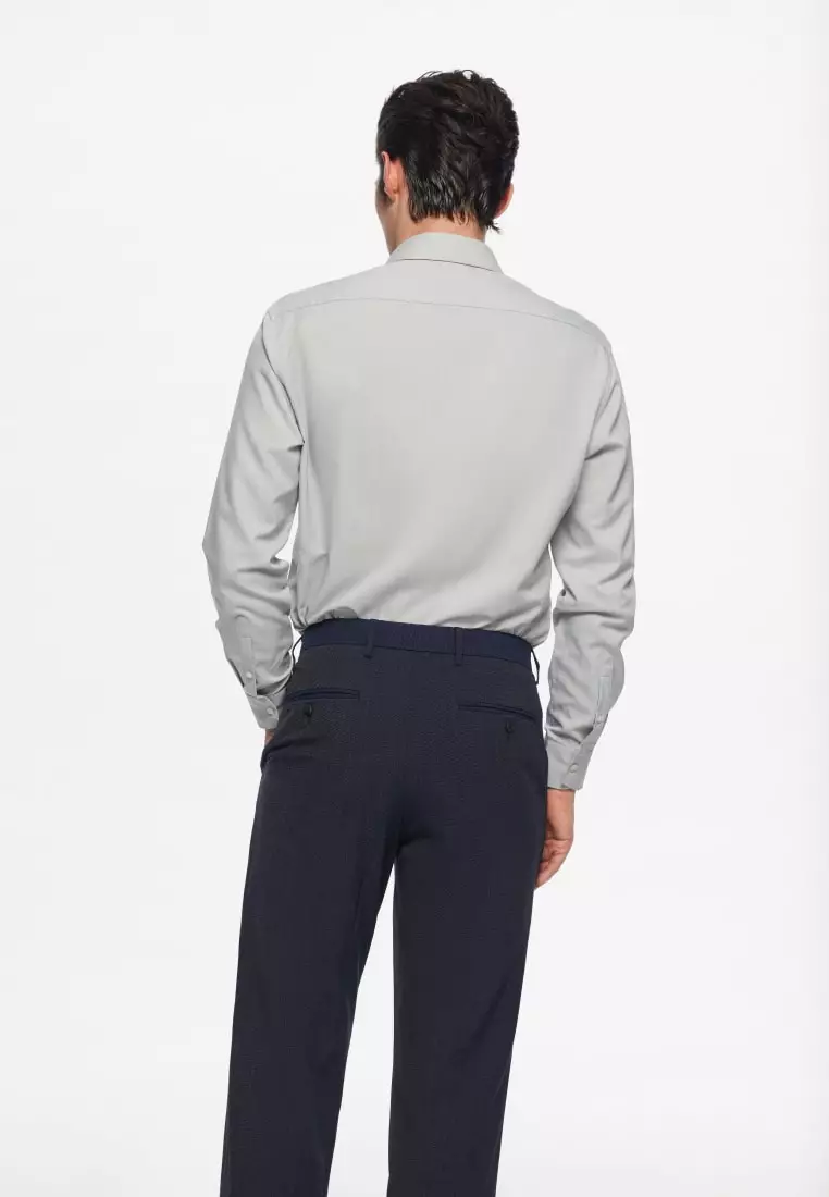 Non-Iron Quick Dry Smart Fit Poplin Shirt