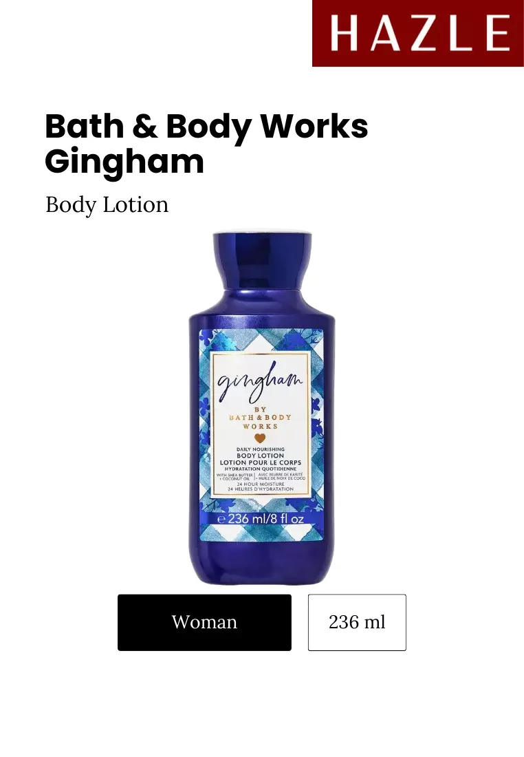 Bath & Body Works Gingham Body Lotion Woman 236 ml