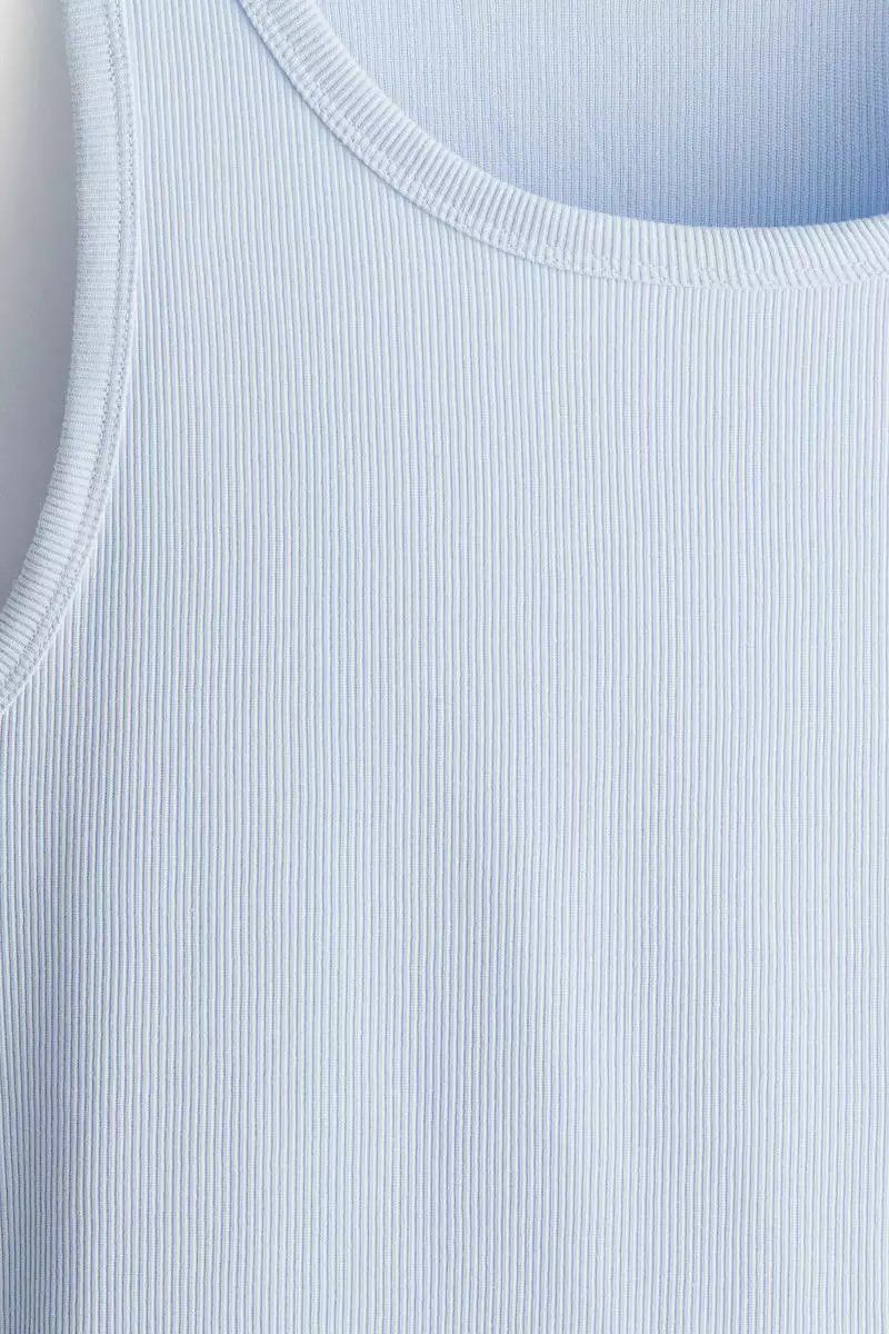 Slim Fit Ribbed vest top