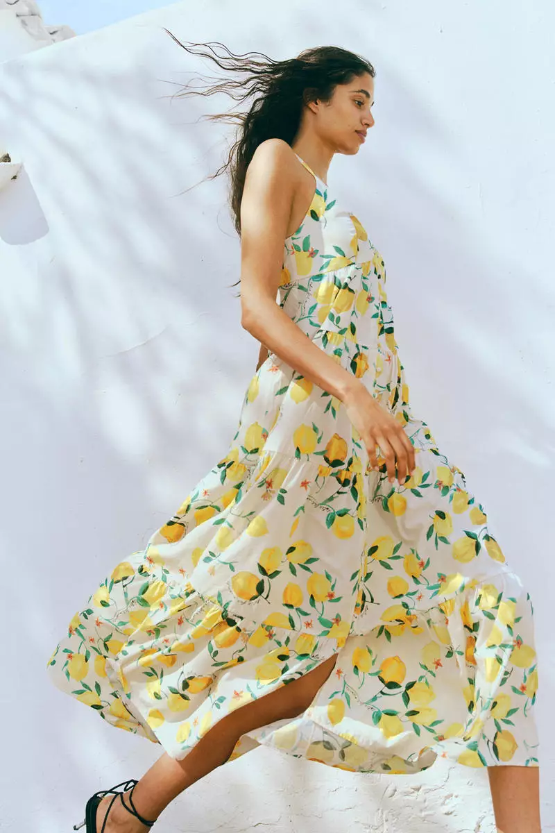 Poplin Dress H And M Yellow Floral Dress H&M Dresses Nwot Hm Dolce