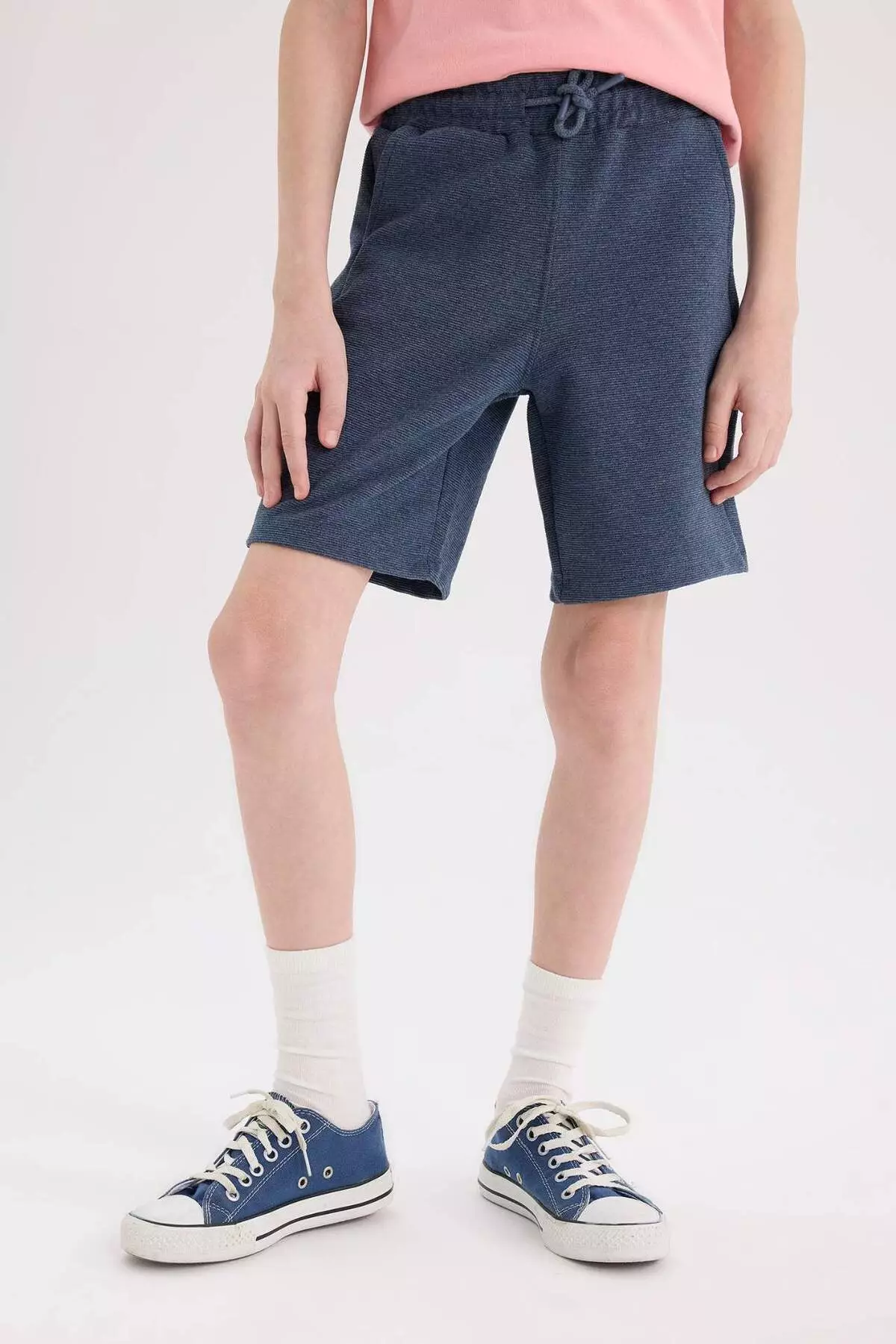 Boy's Elastic Waist Shorts E6890A825Sm