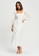 The Fated white Alvia Midi Dress ECD3DAA8E43C30GS_1