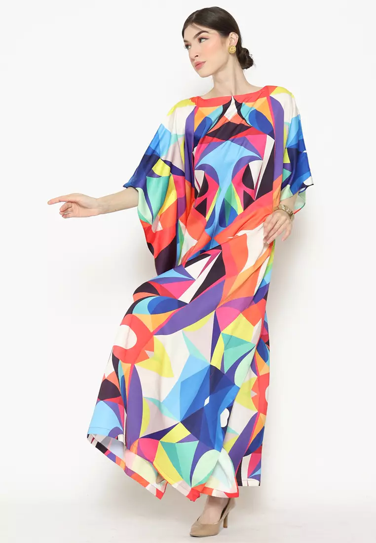 Kanzi Exclusive Short Sleeve Classic Kaftan