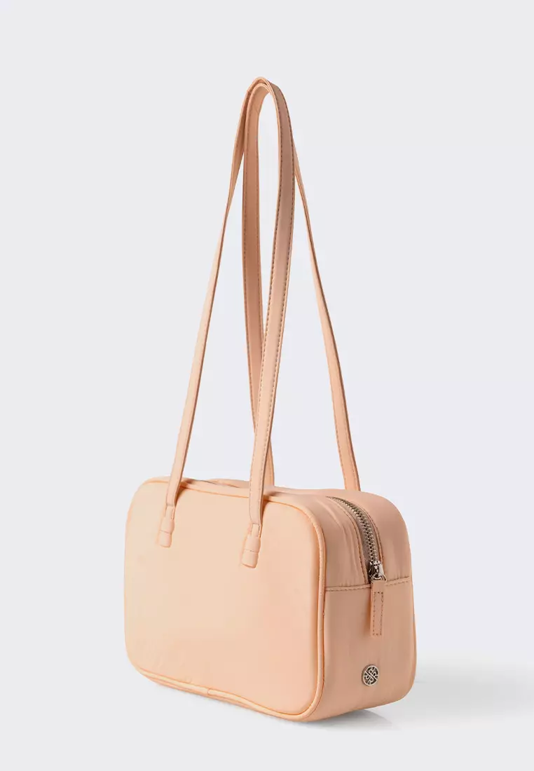 Ria Miranda Salmon Pink Duna Nylon Bag