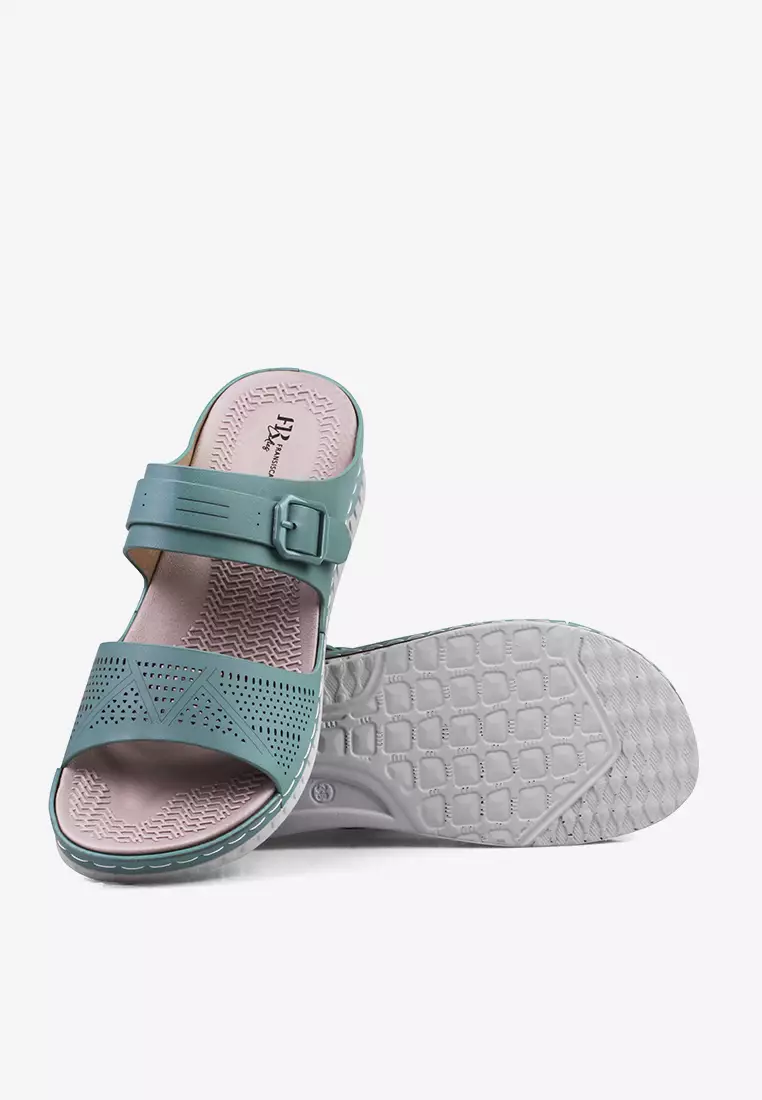 Sandal Capit Platform Wanita PU Premium Ringan L.Imelda 02