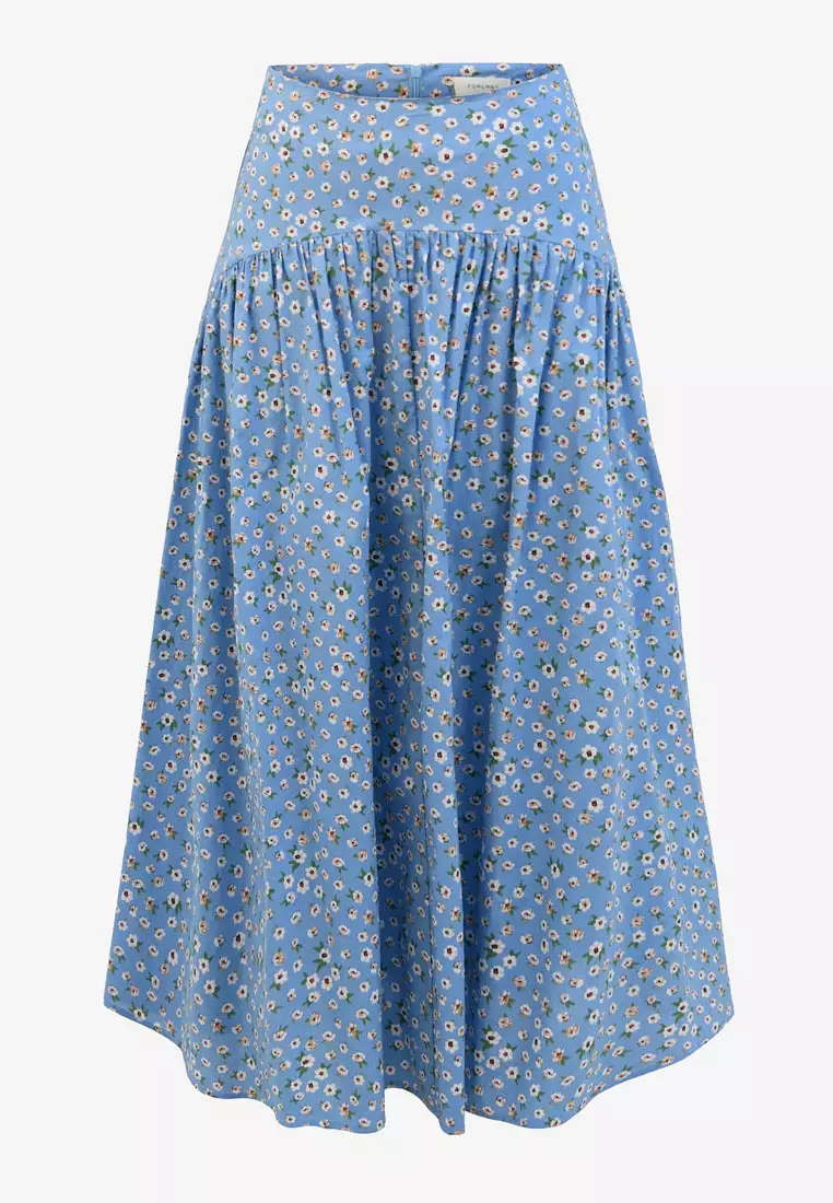 Alisa Gathered Full Skirt