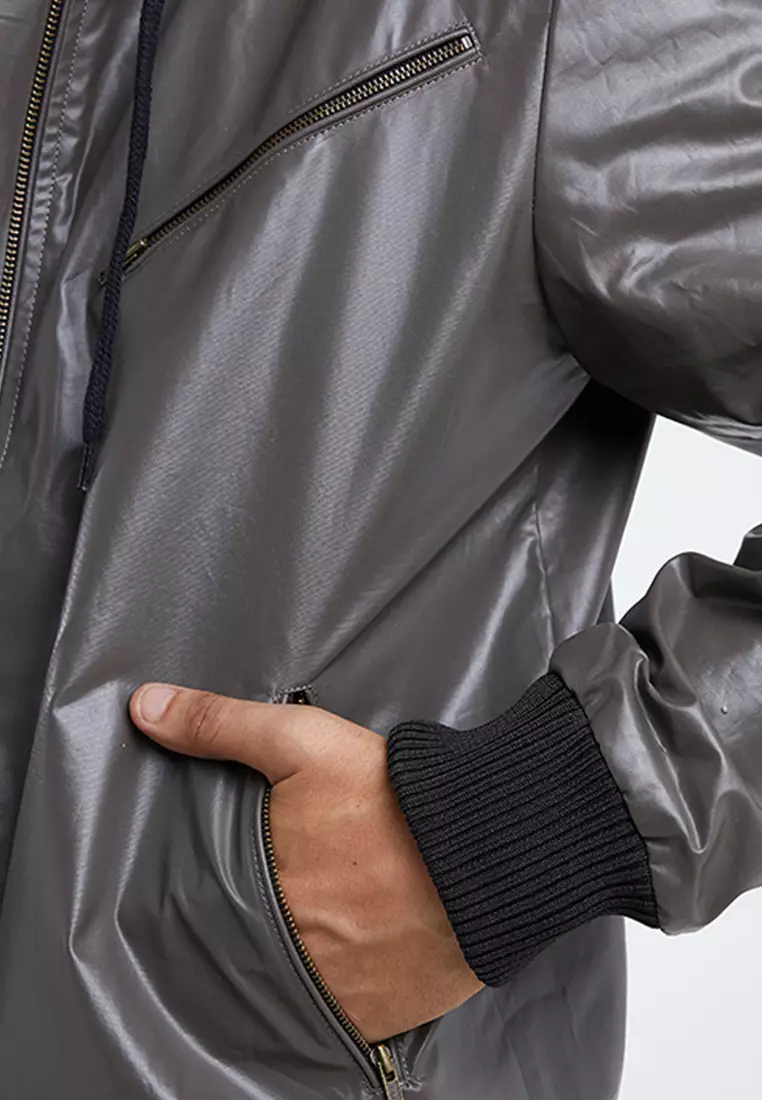 Jaket Kulit Sintetis 2534J03