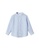 MANGO BABY blue Cotton Linen Shirt With Mandarin Collar F2B68KA00A357FGS_1