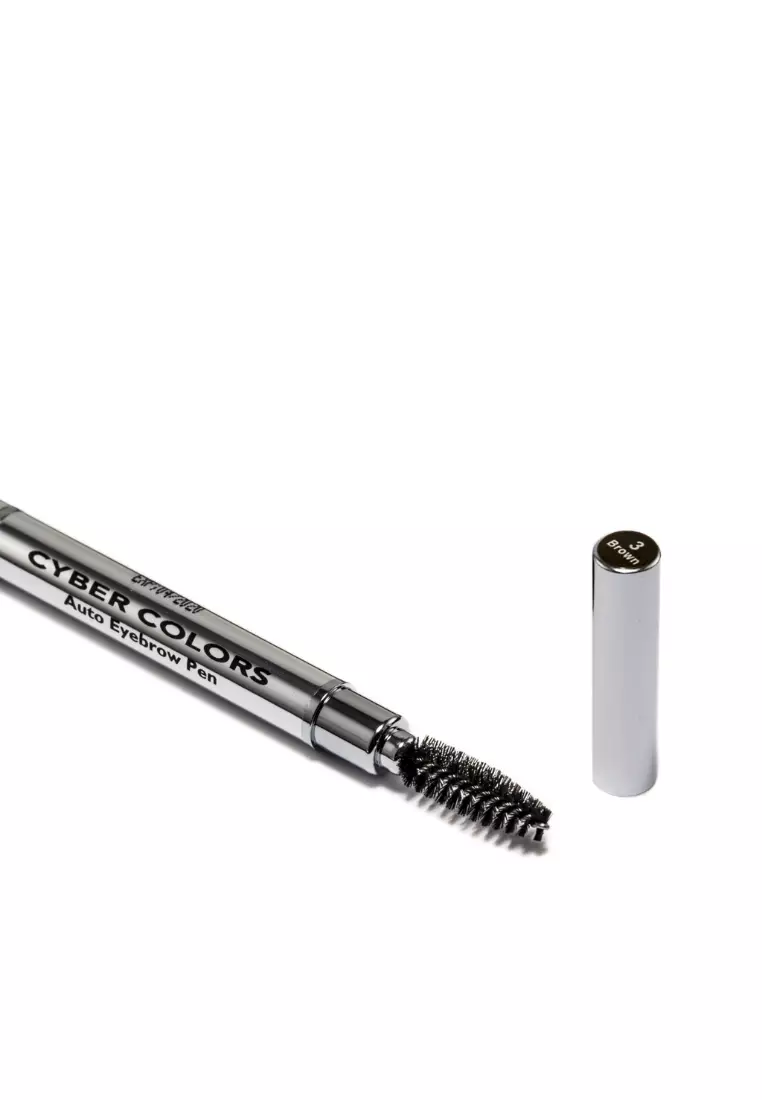 Cyber Colors  AUTO EYEBROW PEN #03 Brown