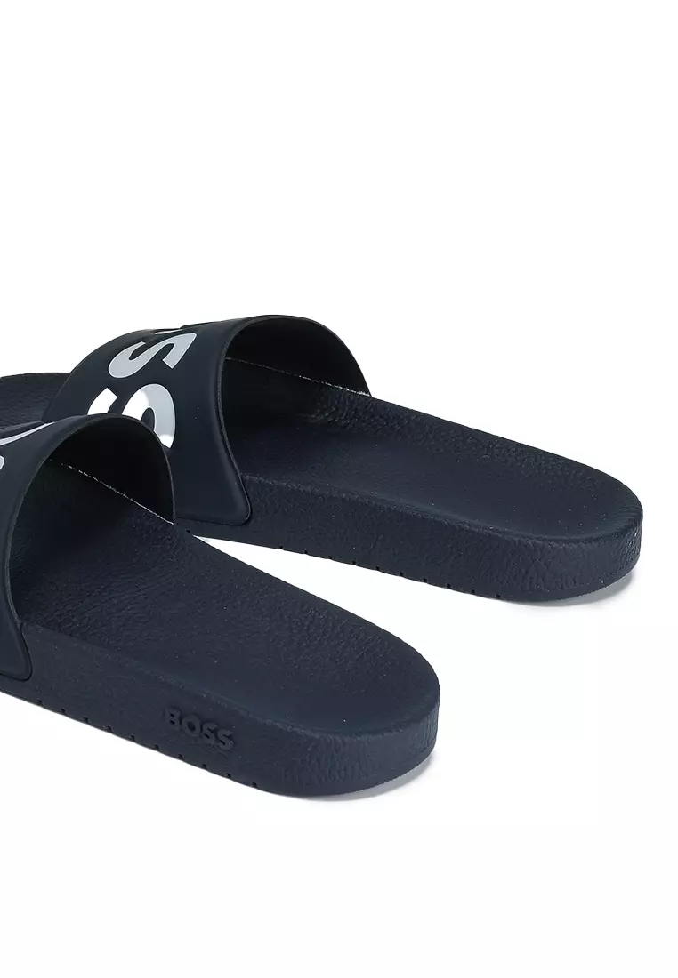 Logo Slide Sandals - BOSS Business