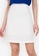 ZALORA WORK white Curved Hem Mini Skirt 82CE0AA305B769GS_3
