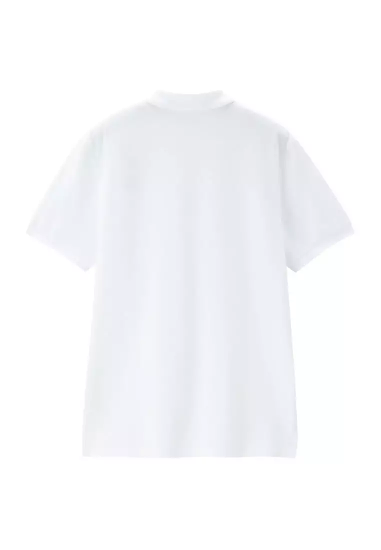 Korea Collection Men's 100% Cotton Short Sleeve Polo 01015514