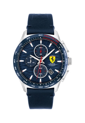 Scuderia Ferrari blue Scuderia Ferrari Pilota Evo Blue Men's Watch (0830882) C809CACDDAA956GS_1