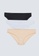 LC WAIKIKI white Women's Plain Bikini Panties 3-Pack 3C39DUS2F61BA6GS_1