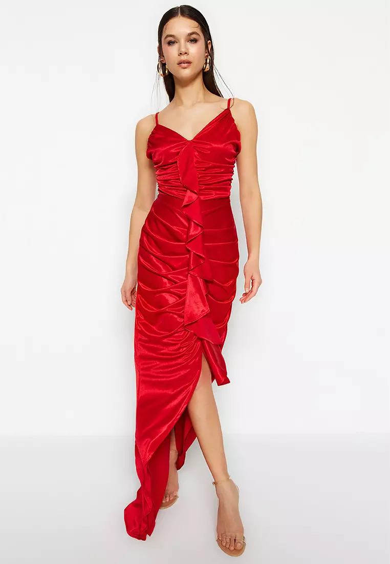Red Evening Dress & Prom Dress